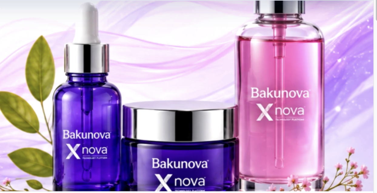 Bakunova Xnova cosmetic formulation products